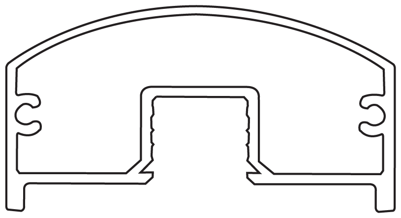 low profile toprail